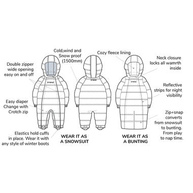 STONZ 2 in 1 Snow Suit