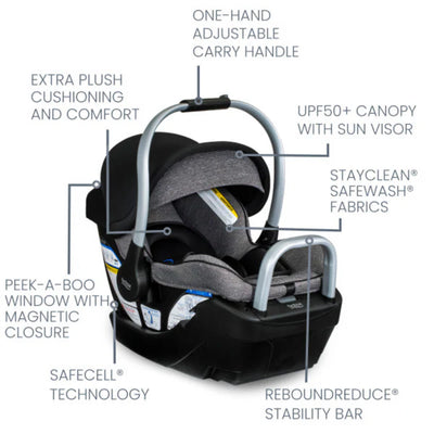 Britax Willow SC Car Seat w/ Alpine Base-Final Sale Item