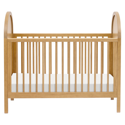 Bondi Cane 3-in-1 Convertible Crib | w/Toddler Bed Kit in Honey with Natural Cane