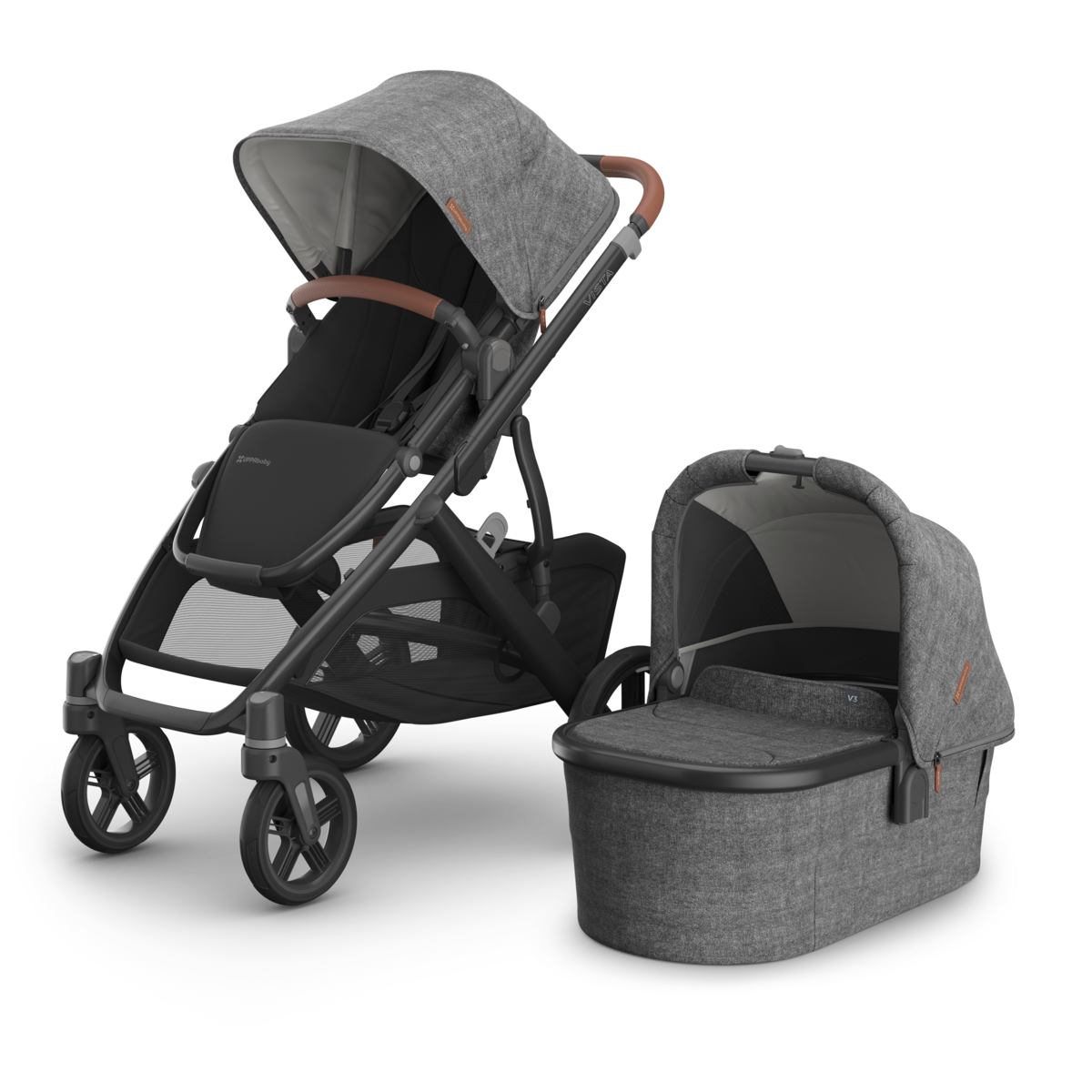 UPPAbaby-Vista V3 Stroller & V3 Bassinet Bundle