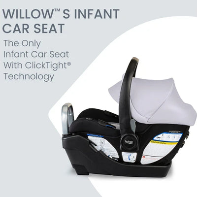 Britax Willow S Car Seat w/ Alpine Base-Final Sale Item