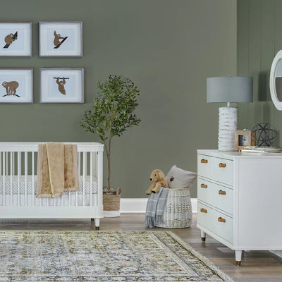 Tanner 3-in1 Convertible Crib-Warm White