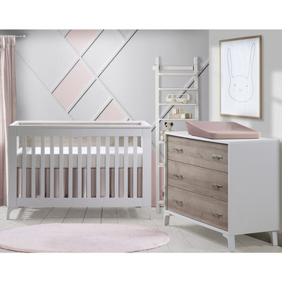 Tulip Juvenile-Metro Convertible Crib & 3 Drawer XL dresser-Sold as a set only