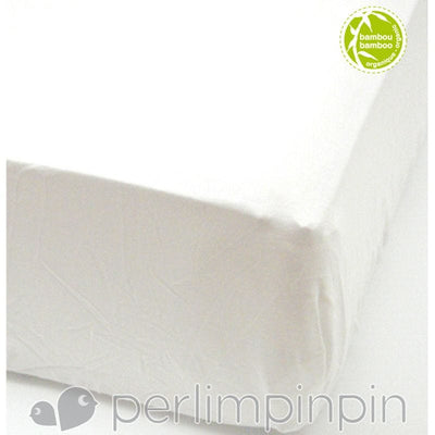 Crib Sheet Bamboo Ivory