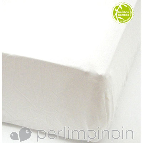 Crib Sheet Bamboo Ivory