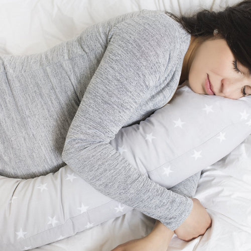 Multifunctional pregnancy pillow - Tropical grey