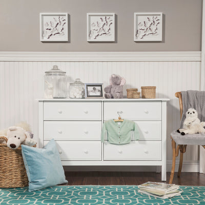 Jayden 6-Drawer Double Wide Dresser