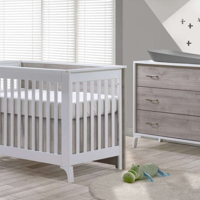 Tulip Juvenile-Metro Convertible Crib & 3 Drawer XL dresser-Sold as a set only