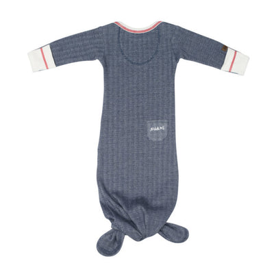 Juddlies Organic Nightgown-Lake Blue