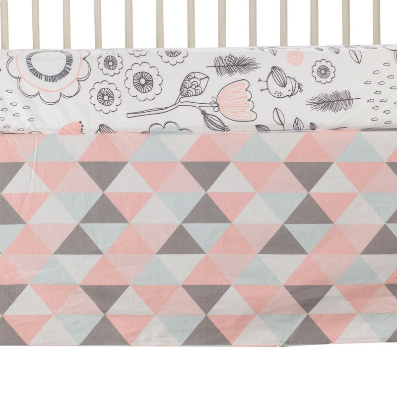 Lolli Living - Crib Skirt, Sparrow, Tripod