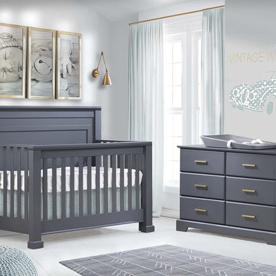 Natart-Taylor "5-in-1" Convertible Crib