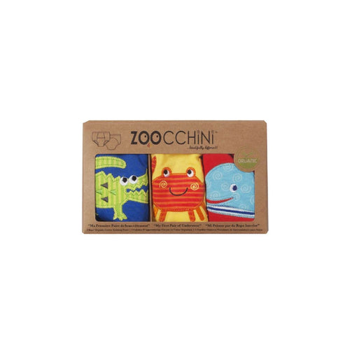 Zoocchini -  ORGANIC POTTY TRAINING PANTS SET | OCEAN FRIENDS