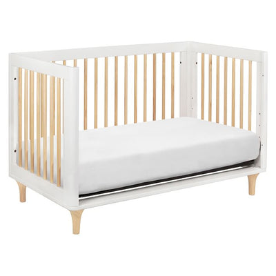 Babyletto-Lolly 3 in 1 Crib-White/Natural
