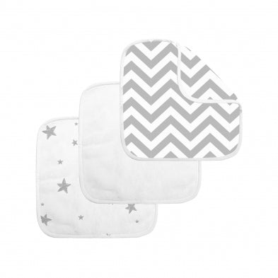 Kushies - Wash Cloths 3 Pack