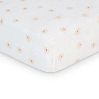 Lulujo - Cotton Muslin Crib Sheet