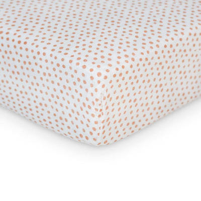 Lulujo - Cotton Muslin Crib Sheet