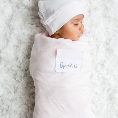 lulujo Hello World! Newborn Set-Pink