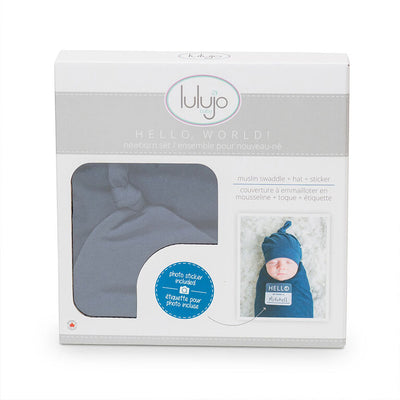 lulujo Hello World! Newborn Set-Pink