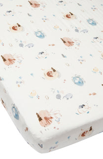 Loulou Lollipop -Fitted Crib Sheet