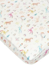 Loulou Lollipop -Fitted Crib Sheet