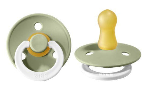 Bibs Pacifiers-Night-18M+, 2pak