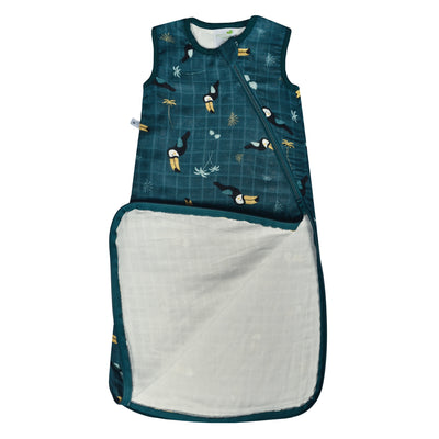 Sleep Bag Bamboo Muslin - Toucans 1.0 TOG