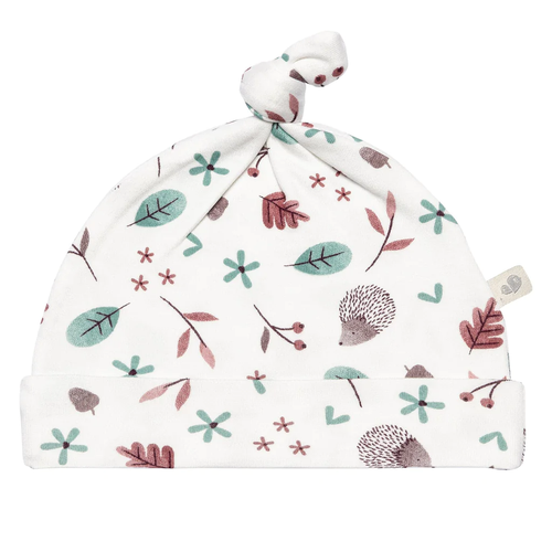 Perlimpinpin - Knotted Hat | Bamboo Hedgehogs 1-3M
