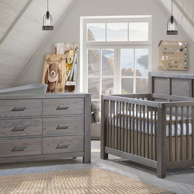 Rustico “5-in-1” Convertible Crib
