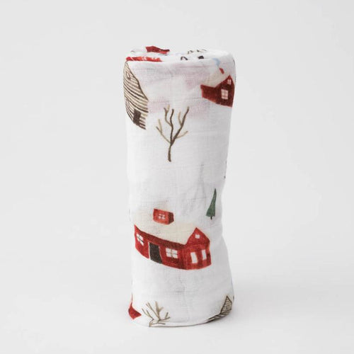 Swaddle Deluxe Muslin | Winter Village