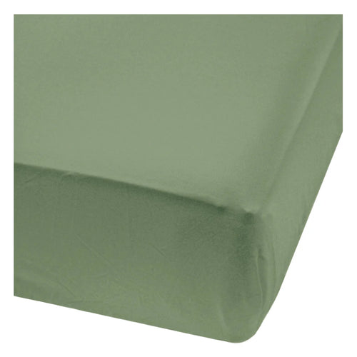 Crib Sheet Bamboo Hunter Green
