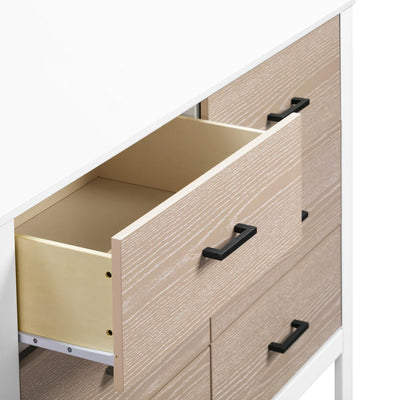 Radley 6-Drawer Dresser-White/Coastwood