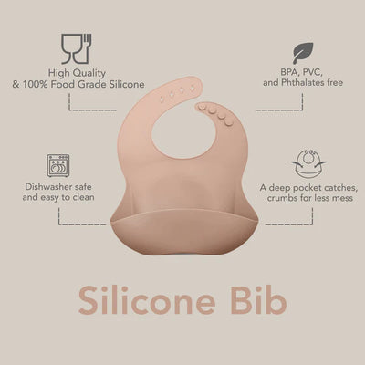 Silicone Bibs by Nouka