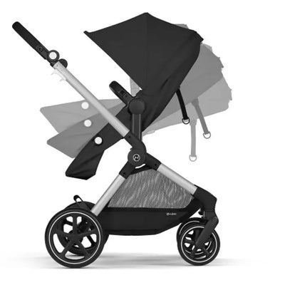 Cybex EOS 5-in-1 Travel System Moon Black-final sale item