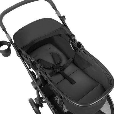 Evenflo Omni Signature Travel System w/ litemax infant car seat-Porto Black-Final Sale Item