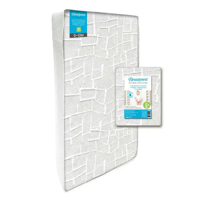 Beautyrest Platinum Hybrid Crib Mattress + Mattress Protector