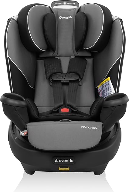 Evenflo Revolve 360 Rotational All-in-One car Seat-Amherst Gray