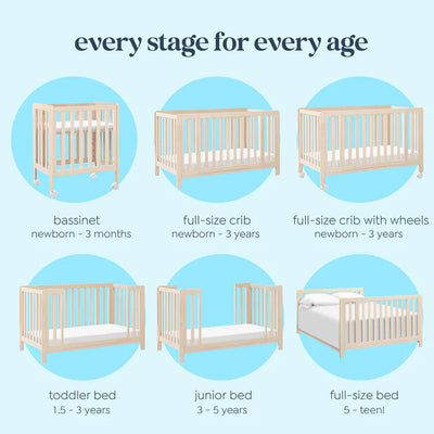 Davinci-Colby Grow 6 in 1 Convertible Crib