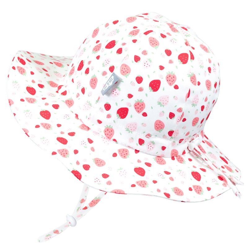 Cotton Floppy Hat - Strawberry