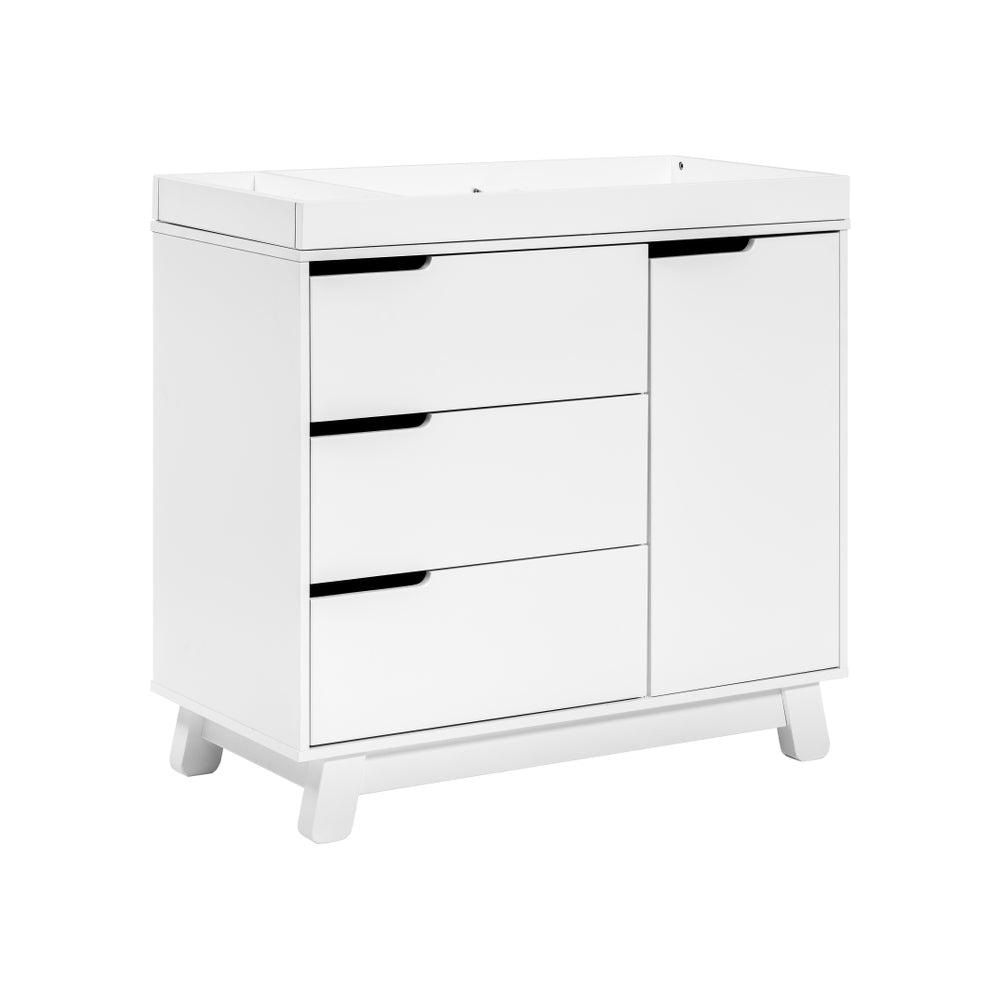 Hudson 3-Drawer Changer Dresser with Removable Changing Tray