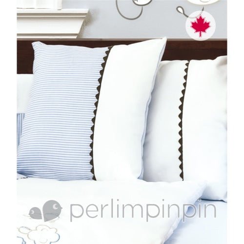 Perlimpinpin - Cushion, Denim Stripes