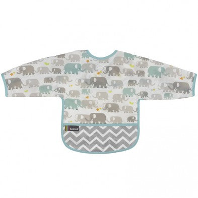 Kushies -  Bib with Sleeves 12-24M