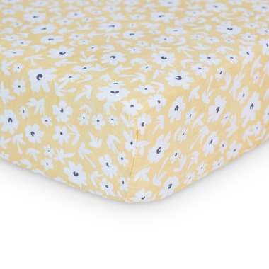 Lulujo - Cotton Muslin Crib Sheet
